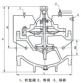 800X不锈钢压差旁通阀(图1)