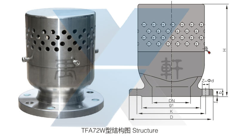 TFA72W-10P真空负压安全阀(图1)